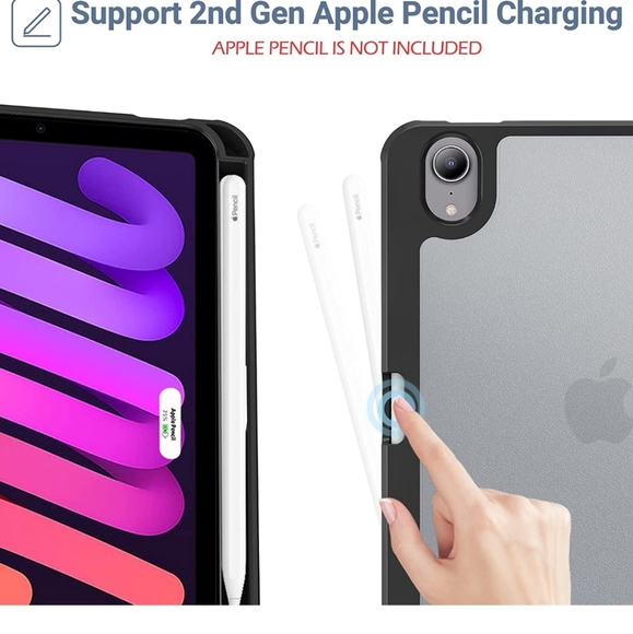 ProCase iPad Mini 6 6th Generation Case 8.3 Inch with Pencil Holder - Picture 4 of 7